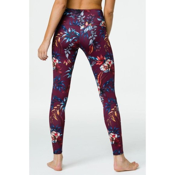 Onzie High-Rise Majestic Floral Leggings Large - Picture 10 of 12